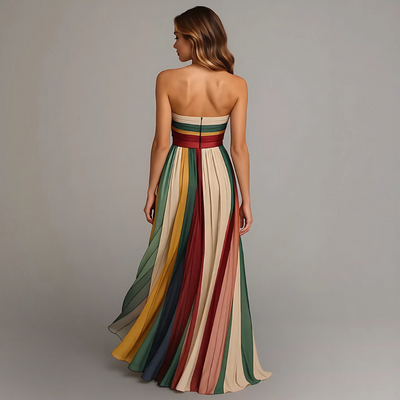 EVANGELINE – FLOWING CASUAL LONG DRESS