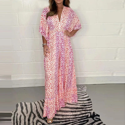 Anthea - Elegant V-neck And High Waist Jumpsuit