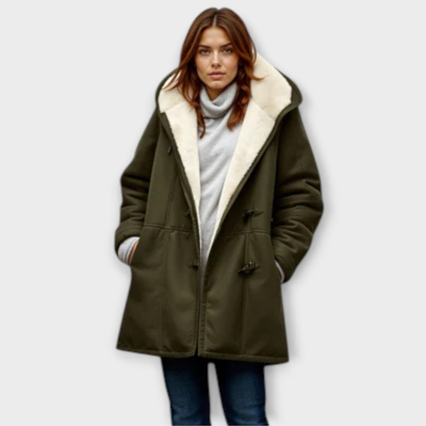 Antonia - Plush Faux Fur Jacket