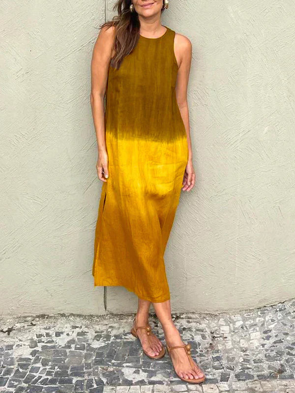 Aurelia™ | Chic Dress Featuring Nature-Inspired Print