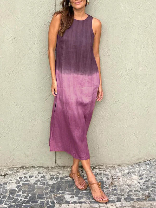Aurelia™ | Chic Dress Featuring Nature-Inspired Print