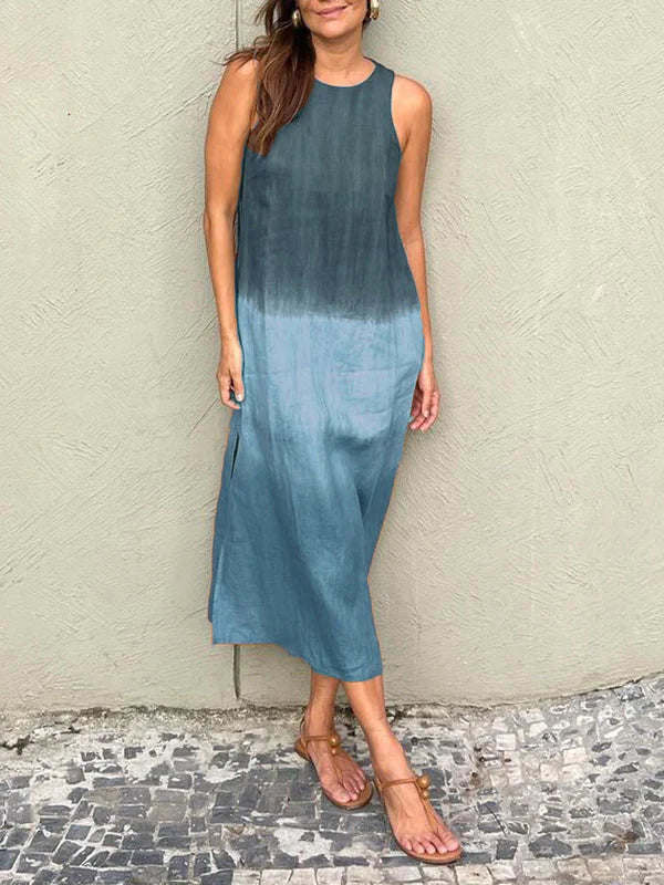 Aurelia™ | Chic Dress Featuring Nature-Inspired Print