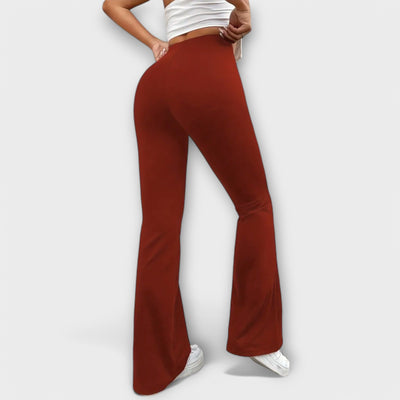 Serena - Flared Leg Loose Trousers