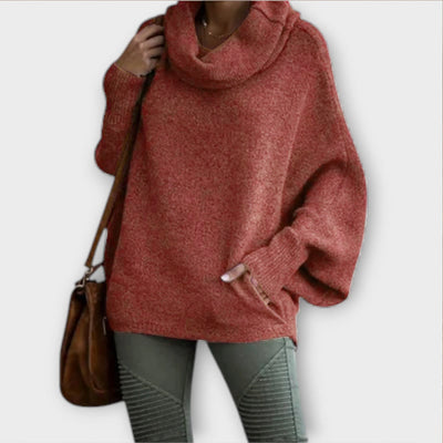 Ulrike - Stylish Women's Turtle Print Sweater