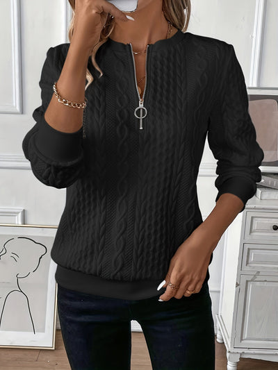 IVY – JUMPER WITH MODERN ZIP