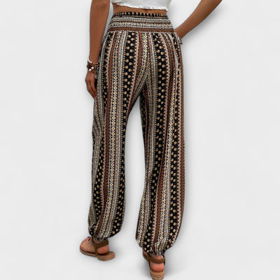 Scarlett - Ethnic Print Trousers