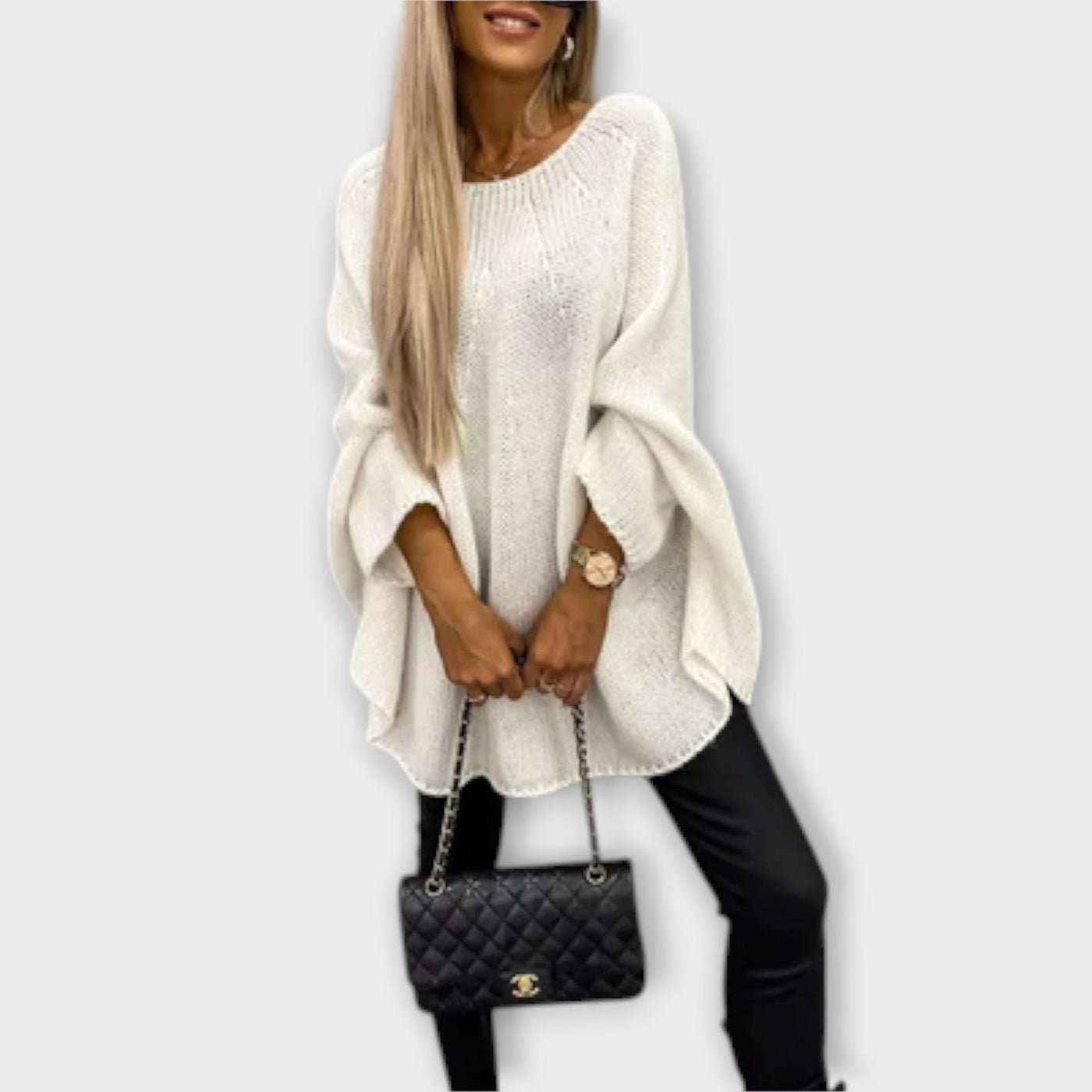 Isabelle - Chic Women's Round Neck Sweater