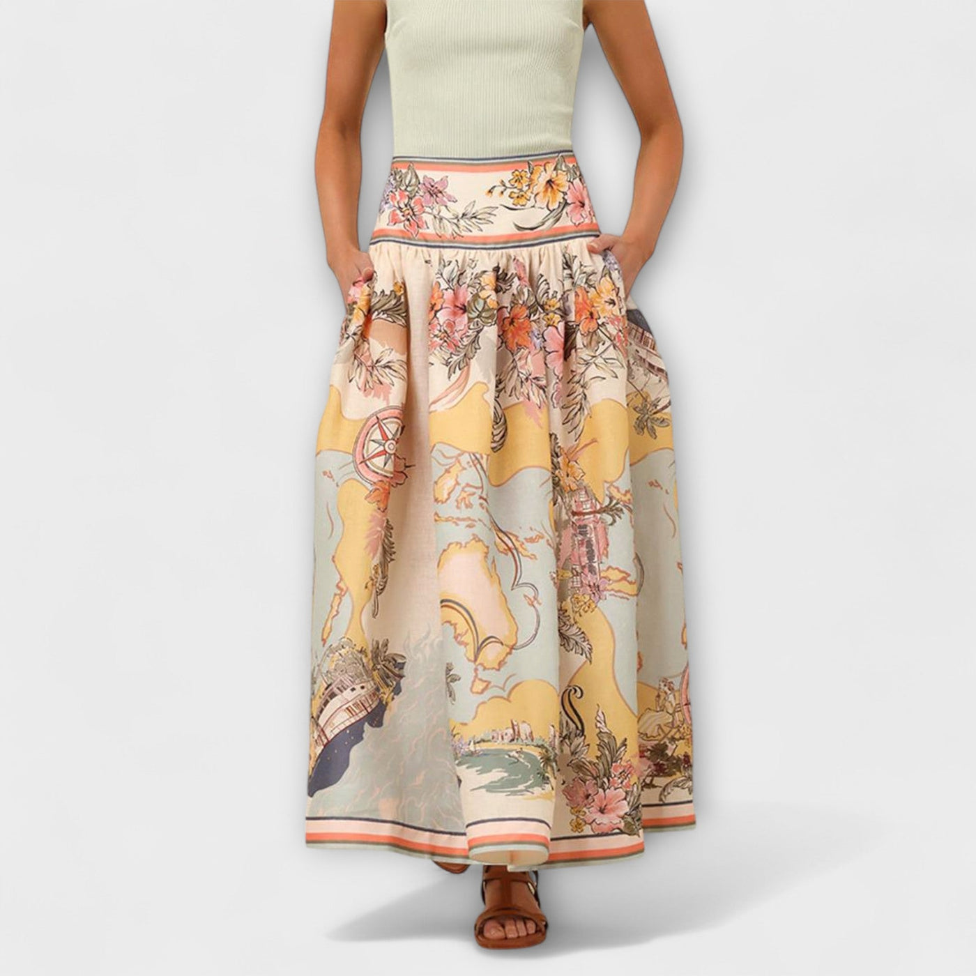 Jessica - Elegant Midi Skirt
