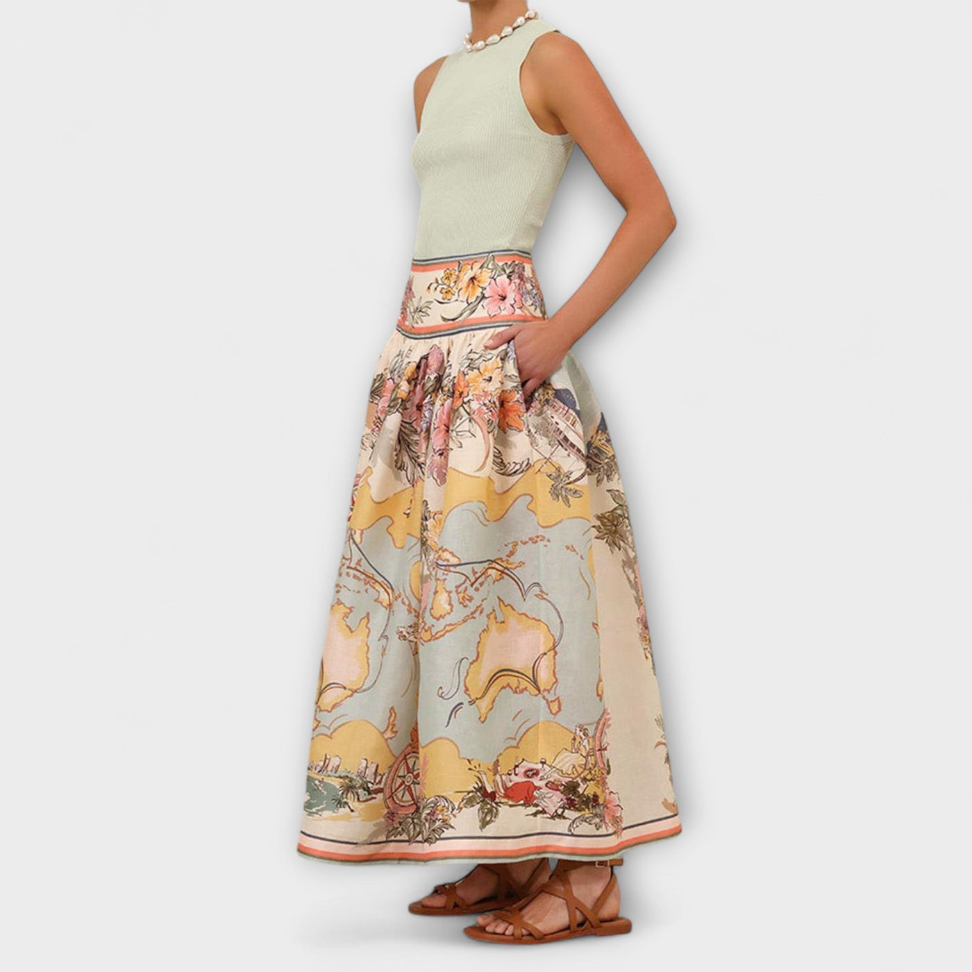 Jessica - Elegant Midi Skirt