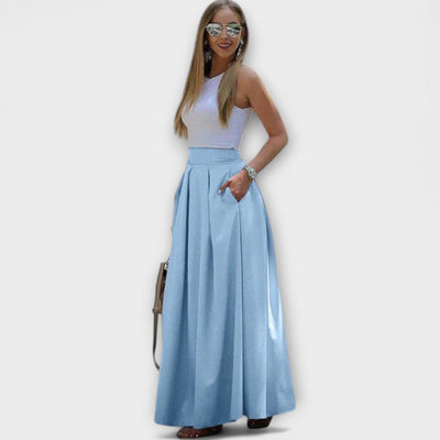 Tzafira – Chic High-Waisted Maxi Skirt