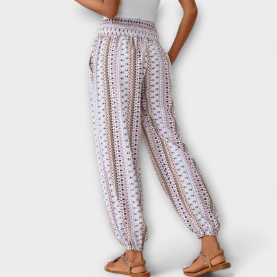 Scarlett - Ethnic Print Trousers