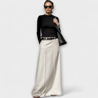 Emma - Modern H-Line Skirt with Urban Flair
