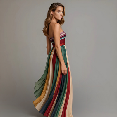 EVANGELINE – FLOWING CASUAL LONG DRESS