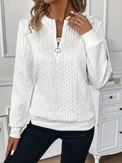 IVY – JUMPER WITH MODERN ZIP
