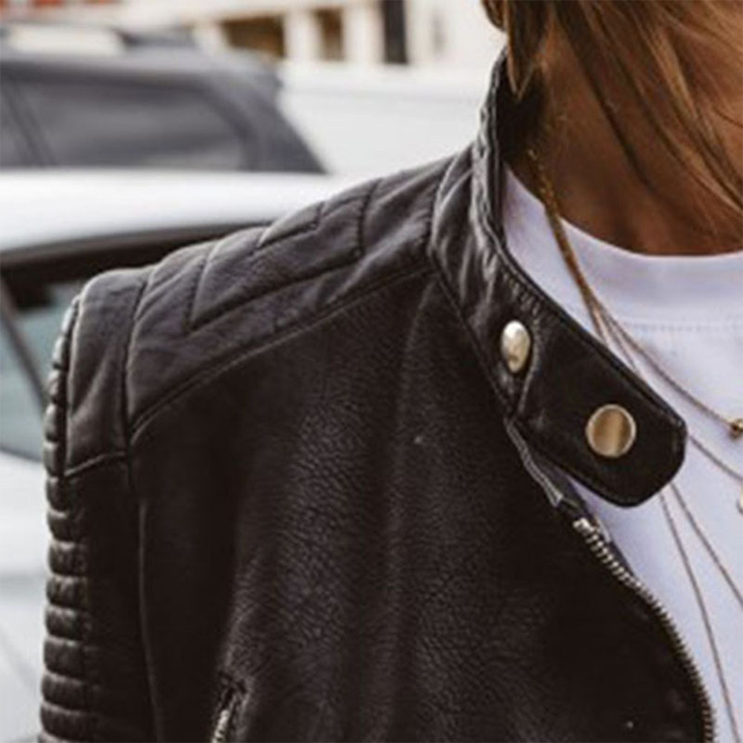 Amber | Genuine Leather Jacket