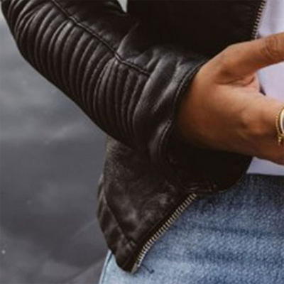 Amber | Genuine Leather Jacket