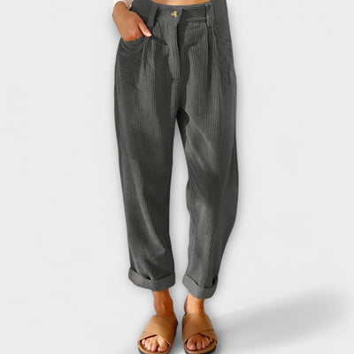 Jana - Contemporary Corduroy Pants
