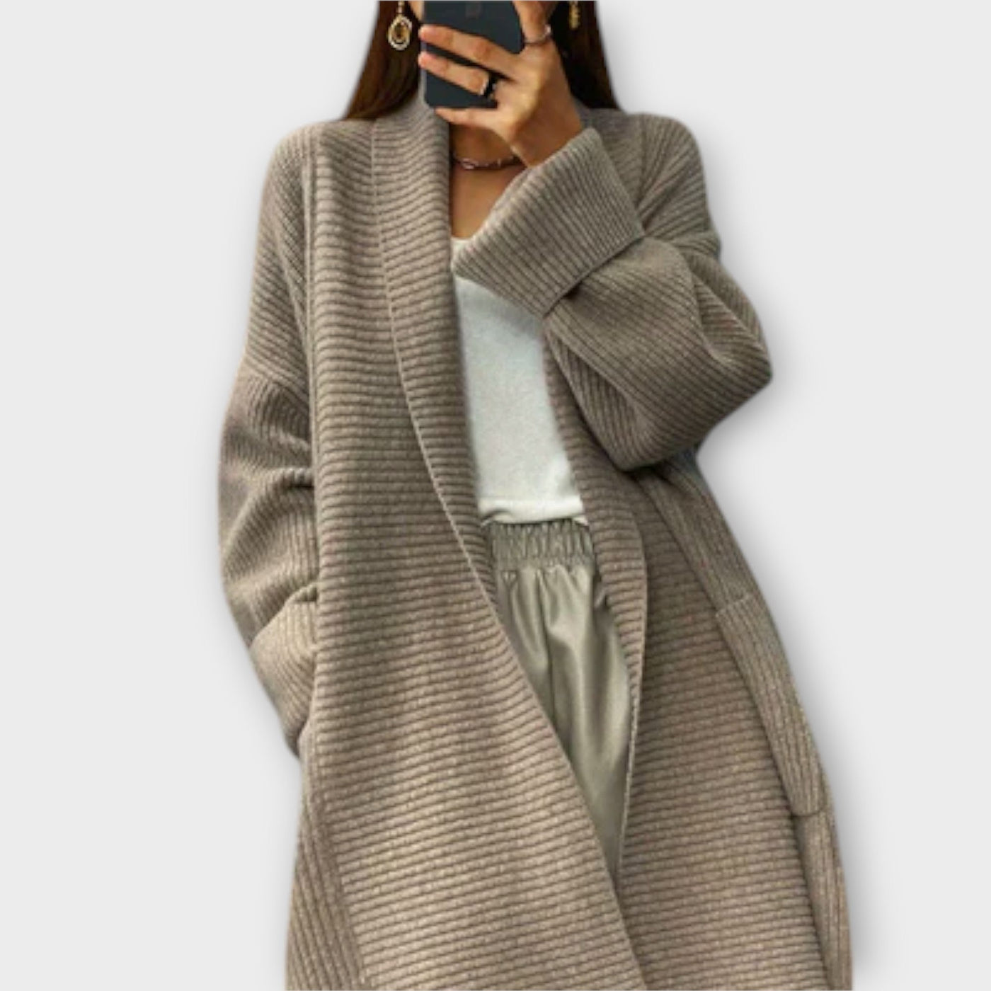 Euphemia - Extended Knit Cardigan