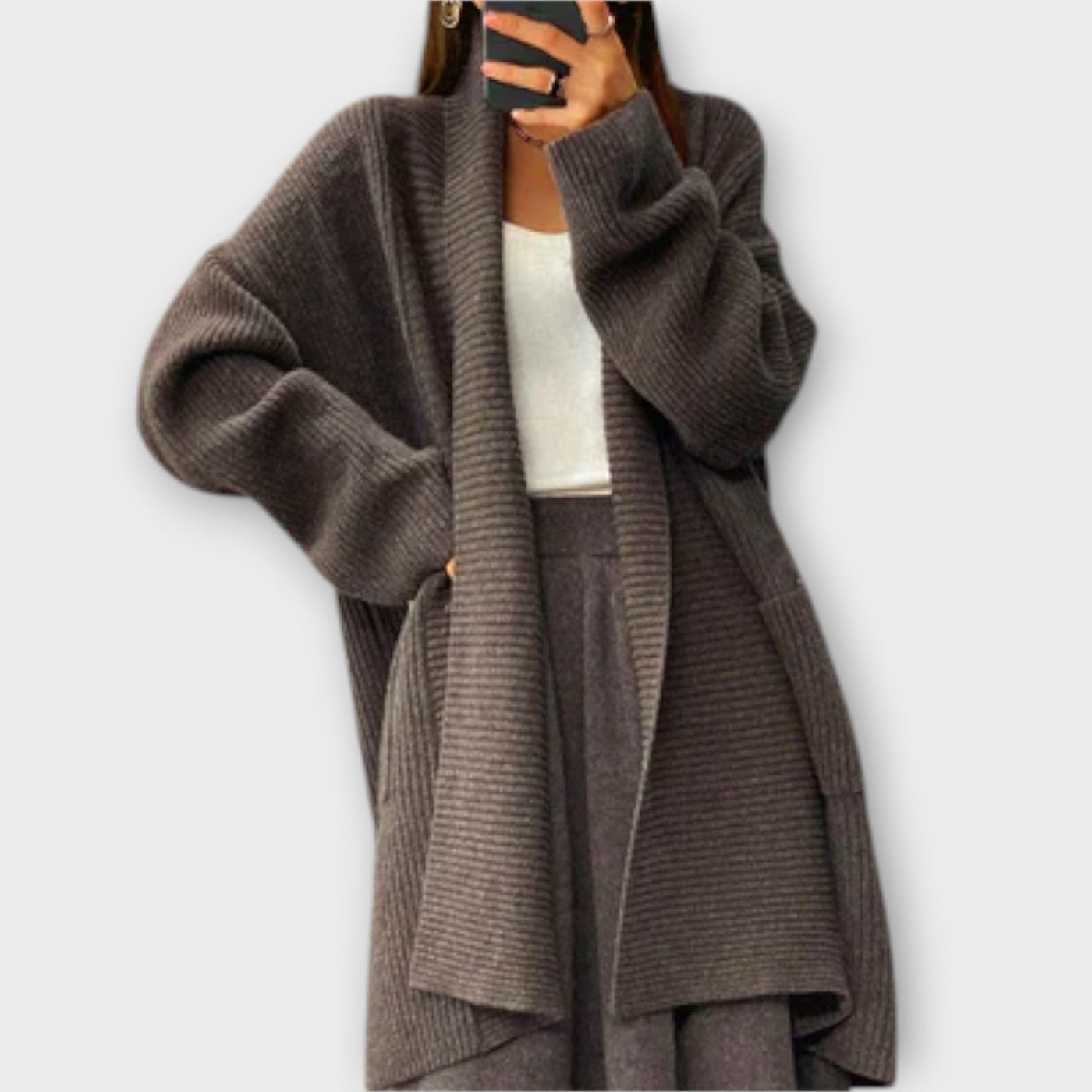 Euphemia - Extended Knit Cardigan