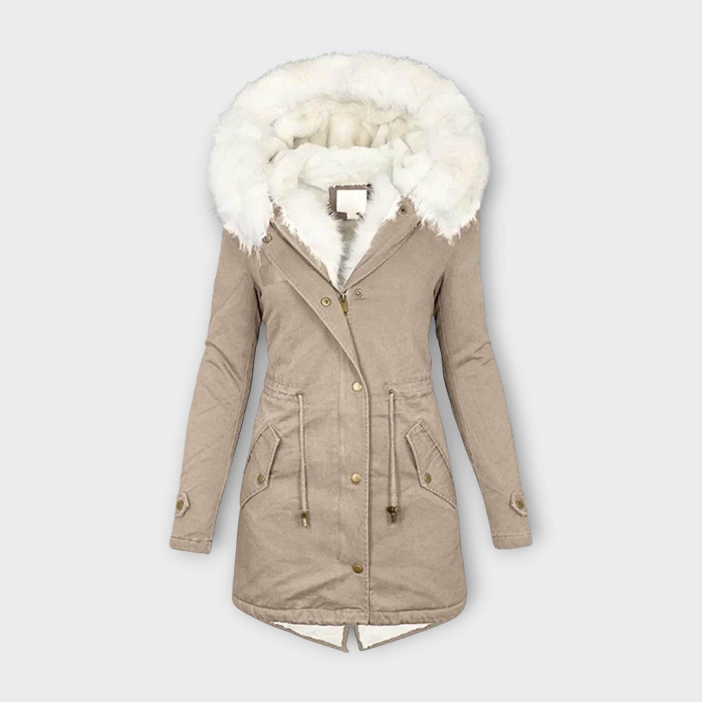 Ivara - Insulated Waterproof Winter Coat with Fur Lining