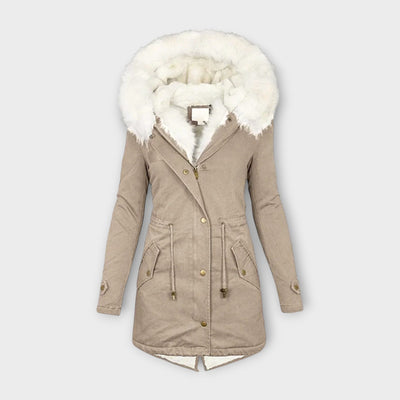 Ivara - Insulated Waterproof Winter Coat with Fur Lining