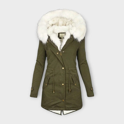 Ivara - Insulated Waterproof Winter Coat with Fur Lining