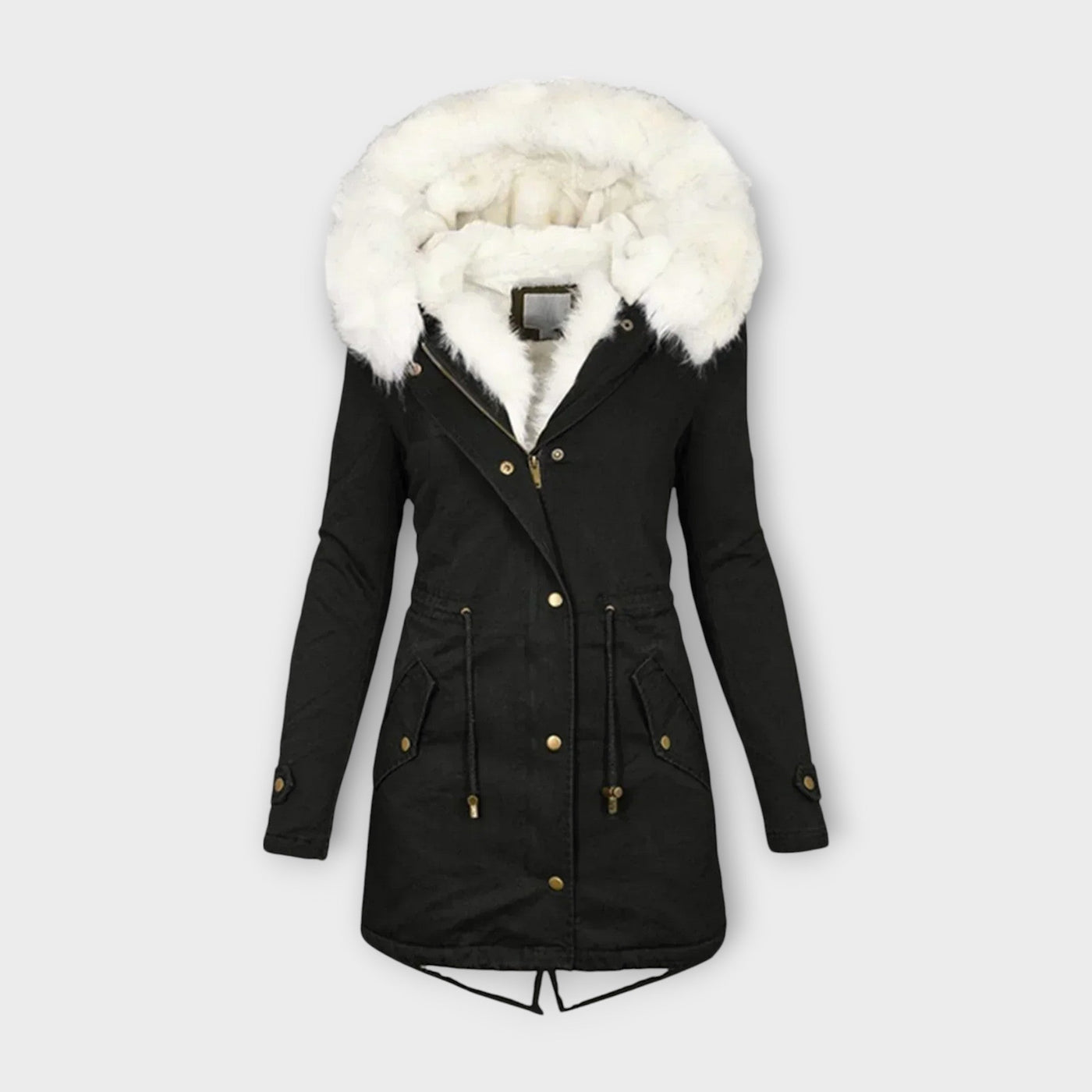 Ivara - Insulated Waterproof Winter Coat with Fur Lining