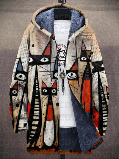 Lowanna | Elegant Art-Inspired Cardigan