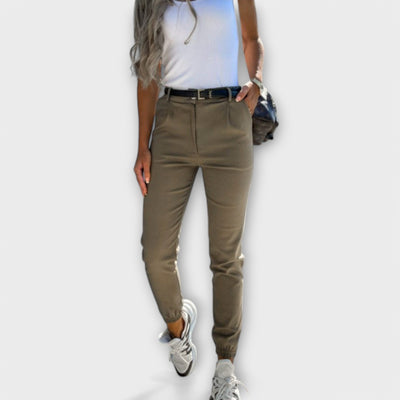 Melania - Elevated High-Waisted Pants