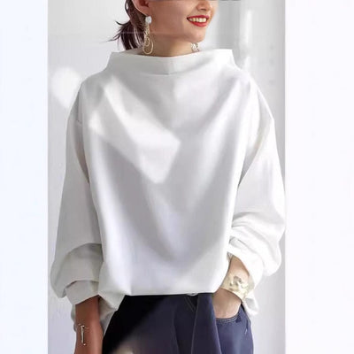 CELIA – HIGH-NECK AUTUMN TOP