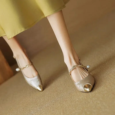 Elegant Molette Mary Janes