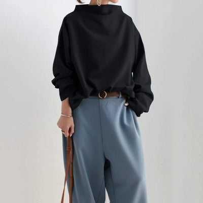 CELIA – HIGH-NECK AUTUMN TOP