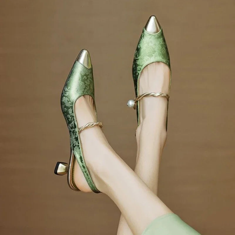 Elegant Molette Mary Janes