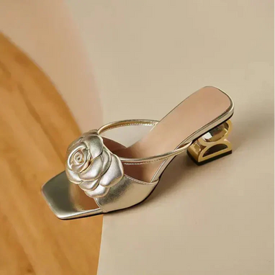 Dera Floral Mary Janes