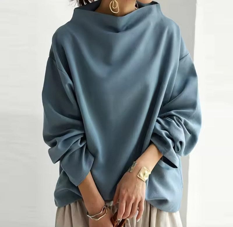 CELIA – HIGH-NECK AUTUMN TOP