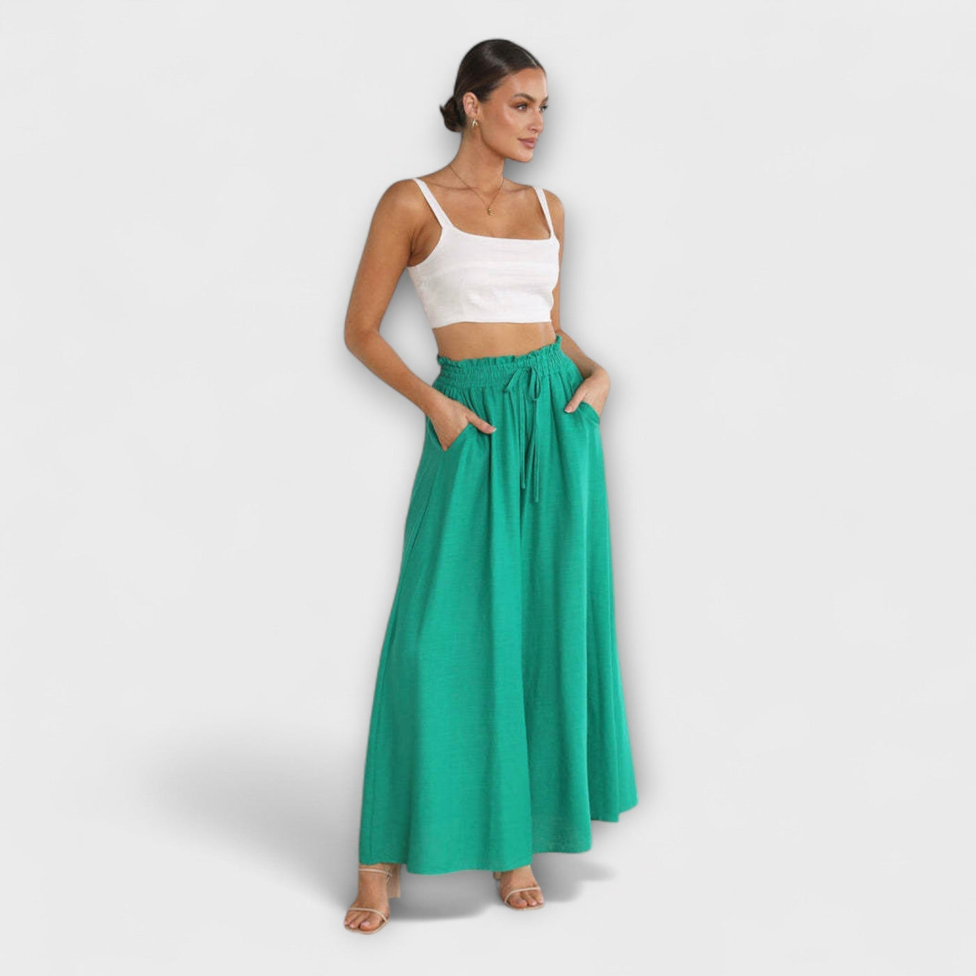 Oralith - Cozy Pleated Pants