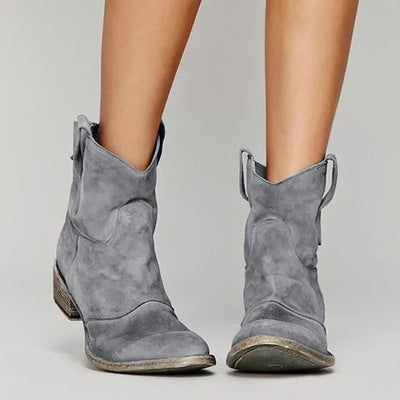 EMILY | VINTAGE ANKLE BOOTS
