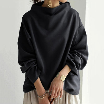 CELIA – HIGH-NECK AUTUMN TOP