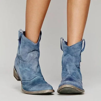 EMILY | VINTAGE ANKLE BOOTS