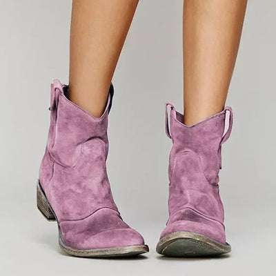 EMILY | VINTAGE ANKLE BOOTS