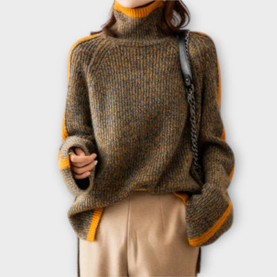 Breseis - Retro Knit Sweater