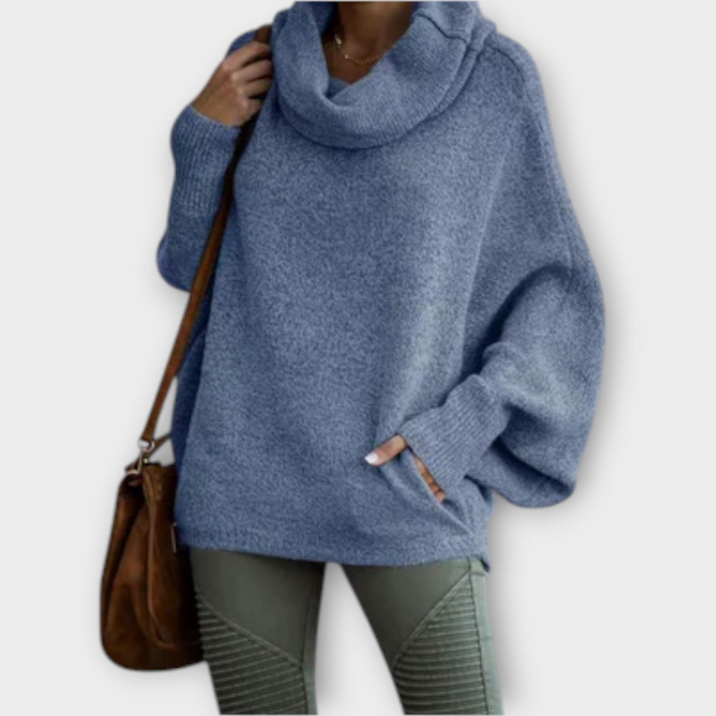 Ulrike - Stylish Women's Turtle Print Sweater