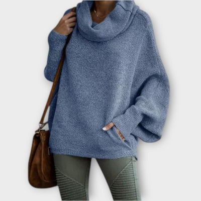 Ulrike - Stylish Women's Turtle Print Sweater