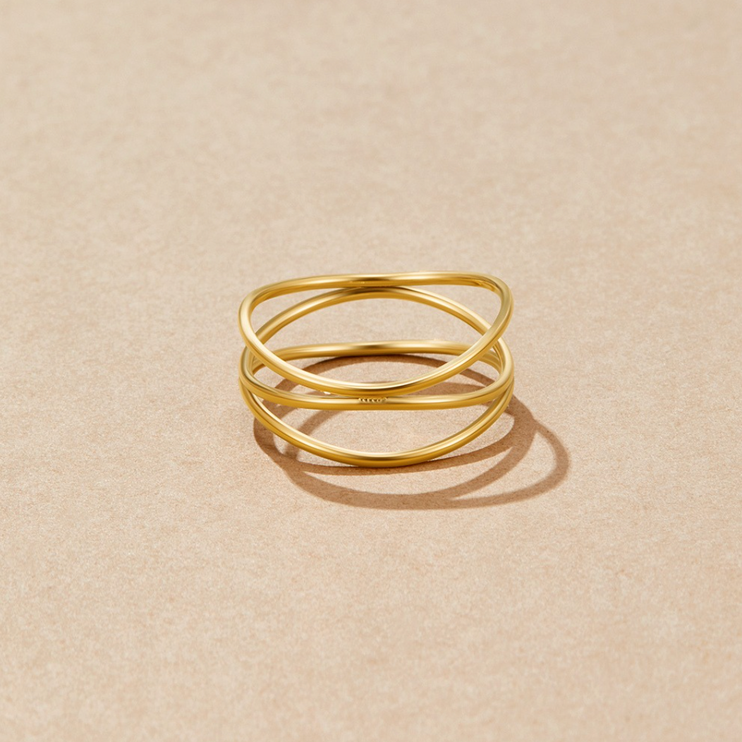 Endless Loop - Gold Ring