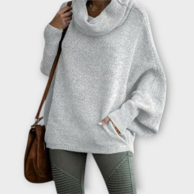 Ulrike - Stylish Women's Turtle Print Sweater