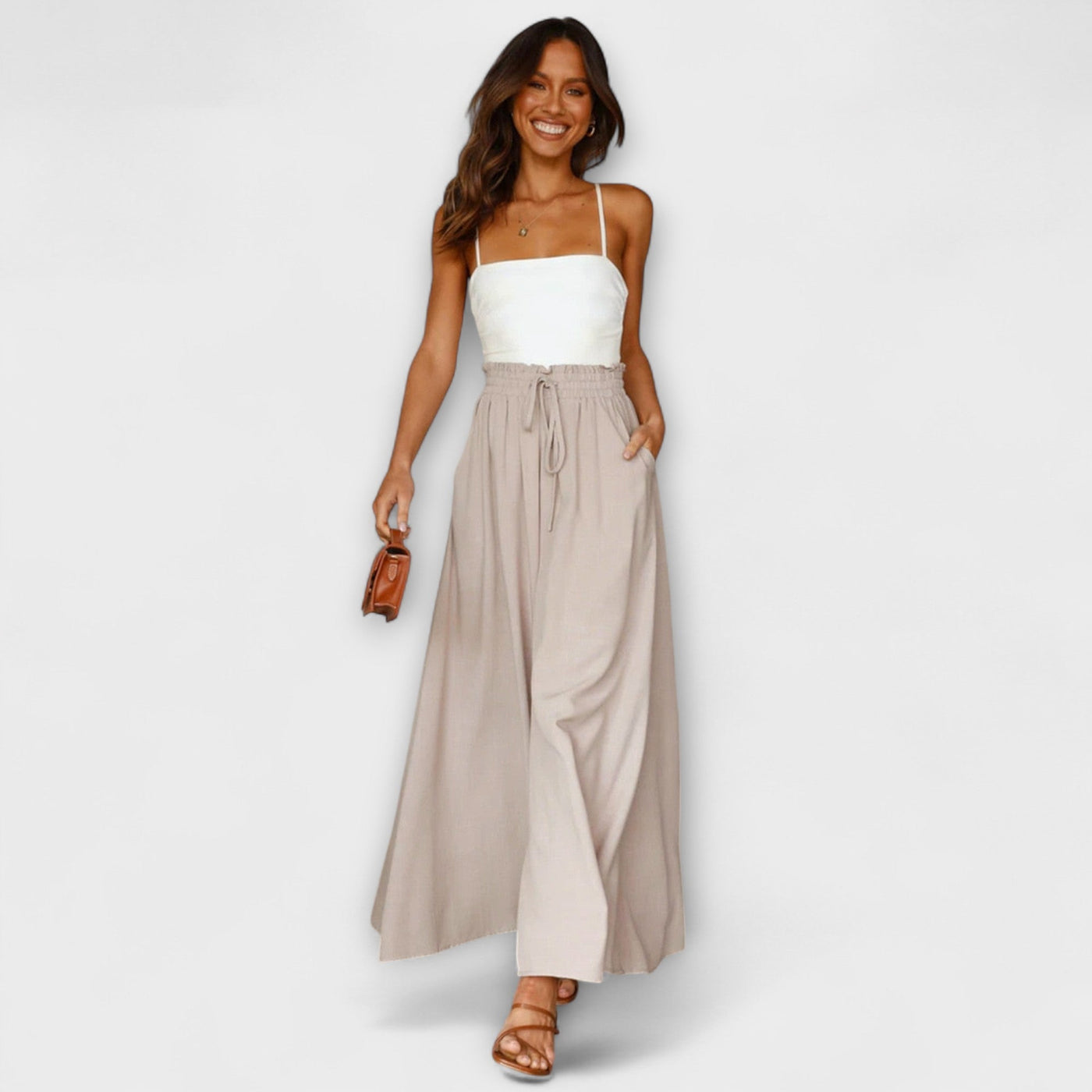 Oralith - Cozy Pleated Pants
