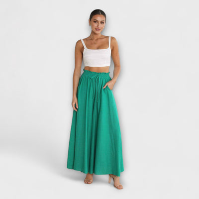 Oralith - Cozy Pleated Pants