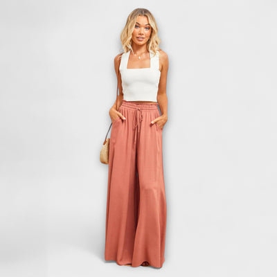 Oralith - Cozy Pleated Pants