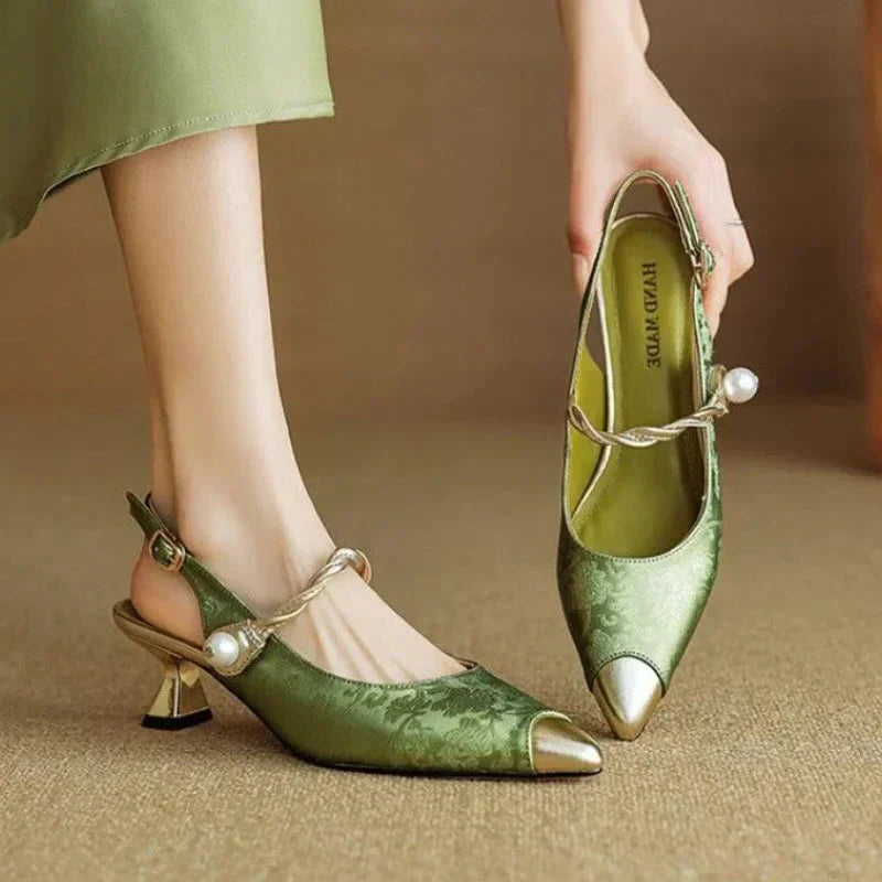 Elegant Molette Mary Janes