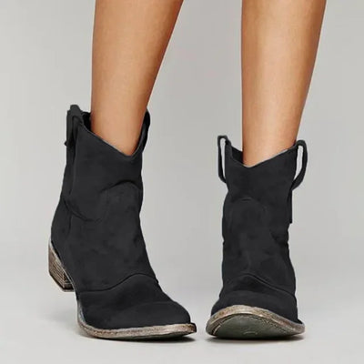 EMILY | VINTAGE ANKLE BOOTS